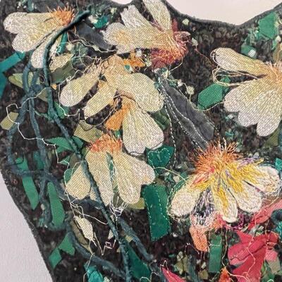 Marilyn Grisham Intricate Floral Tapestry