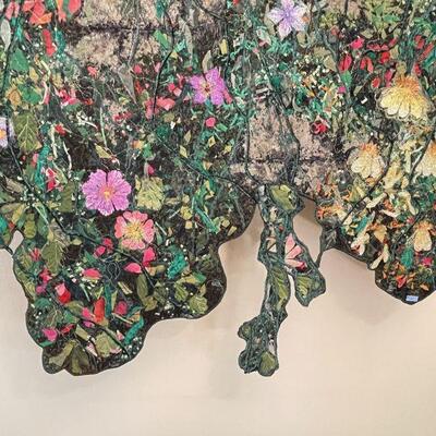 Marilyn Grisham Intricate Floral Tapestry