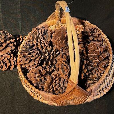 Marilyn Bushyhead Kindsvatter Cherokee Melon Basket Late 20th C.