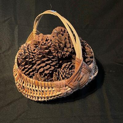 Marilyn Bushyhead Kindsvatter Cherokee Melon Basket Late 20th C.
