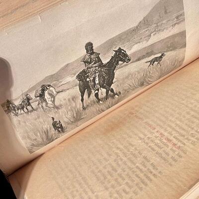 "The Old Santa Fe Trail" Colonel Henry Inman First Edition Single Binding 