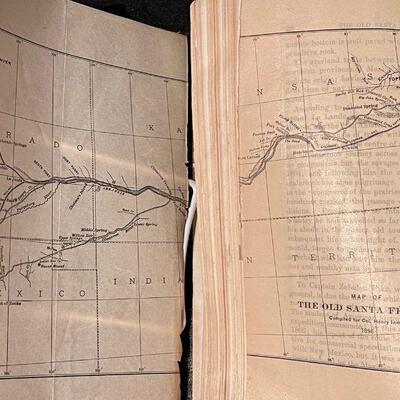 "The Old Santa Fe Trail" Colonel Henry Inman First Edition Single Binding 