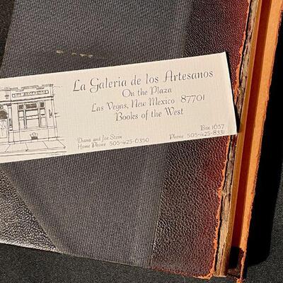 "The Old Santa Fe Trail" Colonel Henry Inman First Edition Single Binding 