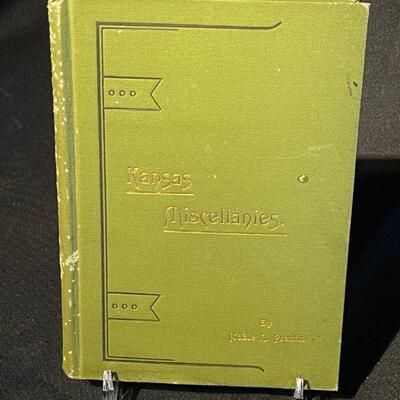"Kansas Miscellanies" Noble L. Prentis Second Edition 1889