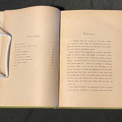 "Kansas Miscellanies" Noble L. Prentis Second Edition 1889