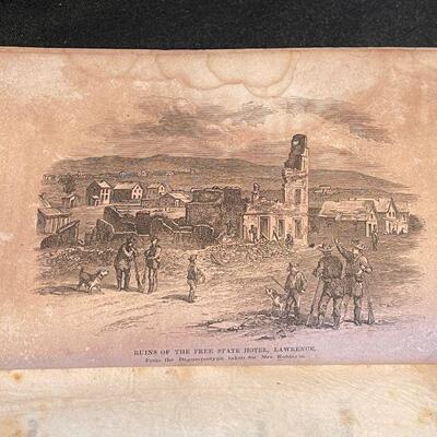 KANSAS Interior and Exterior Life Sara Robinson First Ed 1856