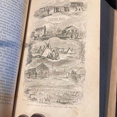 â€œBeyond the Mississippiâ€ Albert D. Richardson First Edition 1867