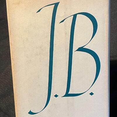 "J.B." Archibald Macleish Signed 1958 Edition