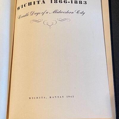 "Wichita 1866-1883" Dick Long Ltd. Ed. Signed 1943