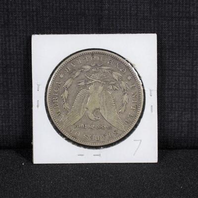 LOT#5J: 1901 O Morgan Dollar