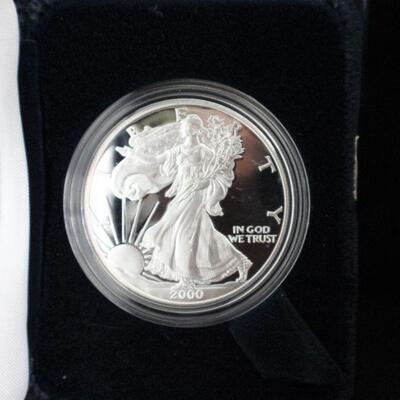 LOT#22J: 2000 Silver Eagle #1