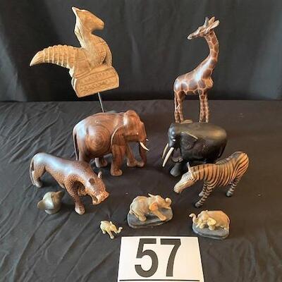 LOT#57LR: Assorted African Wildlife Lot