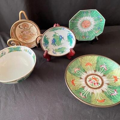 LOT#96LR: Assorted Asian Porcelain Lot #1