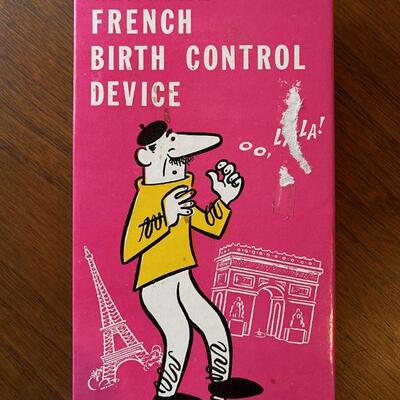 French Birth Control Device Vintage Gag Gift