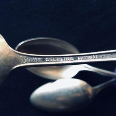Four Antique Sterling Silver Teaspoons 120 grams