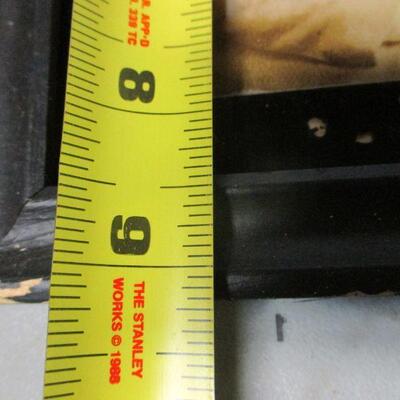 Lot 121 - Double Photos On Glass 11" x 9"