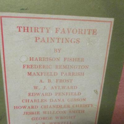 Lot 123 - Thirty Favorite Paintings By Leading America Artists