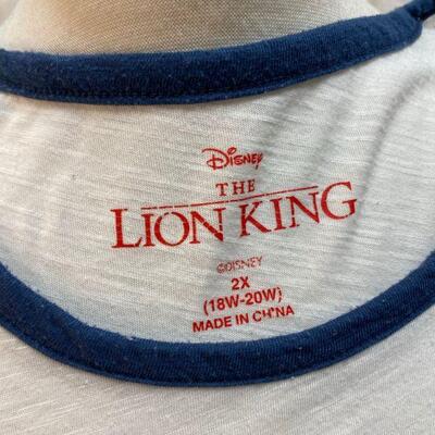 Disney's The Lion King Simba Night Shirt Size 2X (18w-20w) YD#020-1220-02056