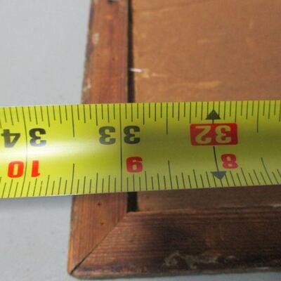 Lot 128 - Painted Landscape Picture 33 1/2" X 15 3/4"