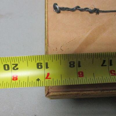 Lot 129 - Hand Painted Ocean Inlet Painting 19" x 15 1/2"