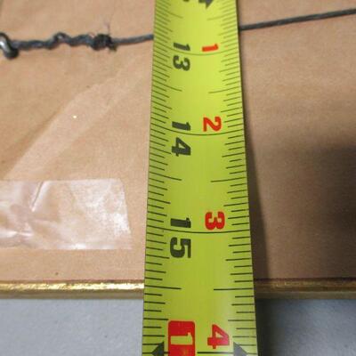 Lot 129 - Hand Painted Ocean Inlet Painting 19" x 15 1/2"