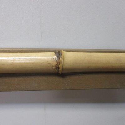 Lot 130 - Picture Frames & Bamboo Tray