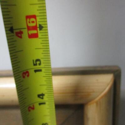 Lot 130 - Picture Frames & Bamboo Tray