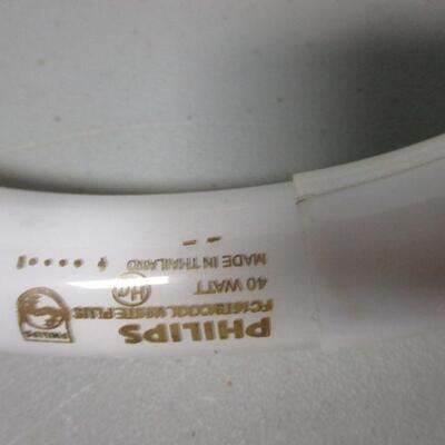 Lot 133 - Kitchen & Bath Circle Lights 12" & 15 1/2"