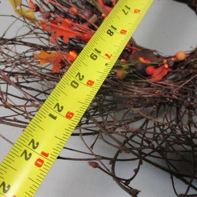 Lot 135 - Holiday & Fall Wreaths 