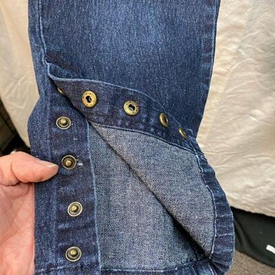 DG2 by Diane Gilman Medium Wash Stud Cuff Jeans Size 16T YD#020-1220-02064