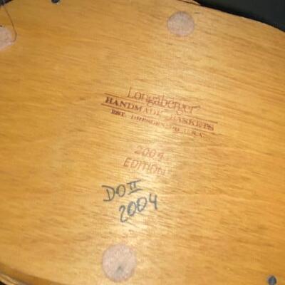 Lot 505 - Longaberger Easter Basket
