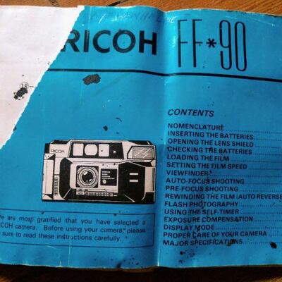 Vintage Camera Ricoh FF90 