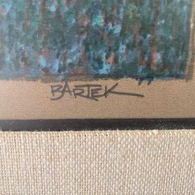 LOT#134LR: Bartek Signed 
