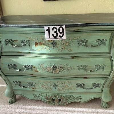 LOT#139MB: Painted Chest
