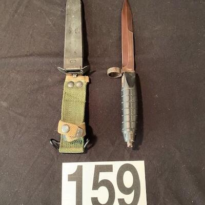 LOT#159MB: Bayonet Stamped 