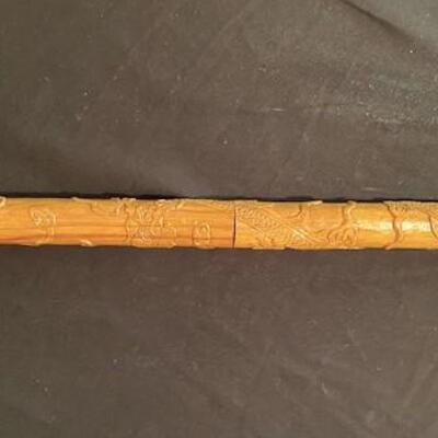 LOT#163MB: Chinese Knife with Interlocking Blades