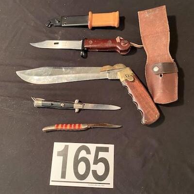 LOT#165MB: Assorted Knife Lot #2