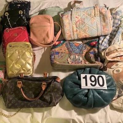 LOT#190MB: Purse & Bag Lot #1