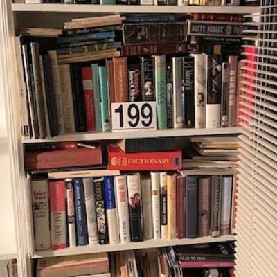 LOT#199LR: Assorted Mostly Contemporary Book Lot