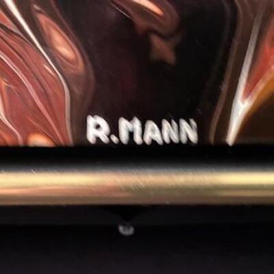 LOT#204LR: Robert Mann Abstract
