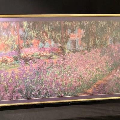 LOT#206LR: Believed to Be Impressionist Print