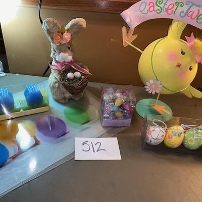 Lot 512 - Easter Decor