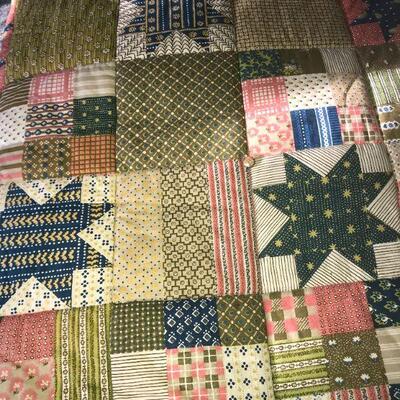 Home made 1958 quilt / mattress / pad