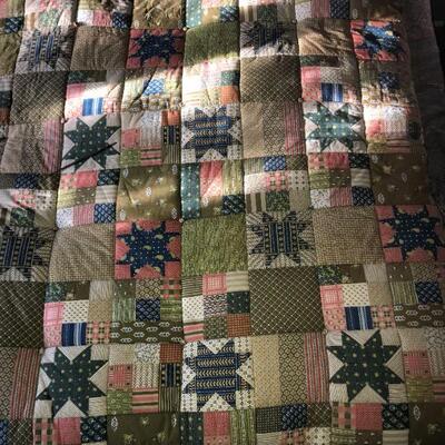 Home made 1958 quilt / mattress / pad