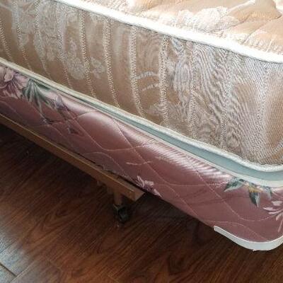 Lot #18  Standard Twin Bed and Frame - Clean
