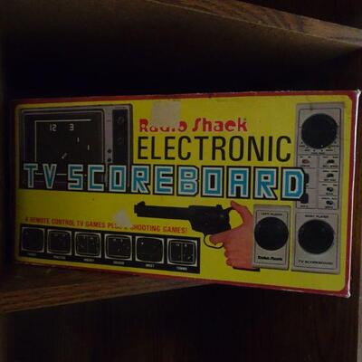 Radio Shack Electronic TV-Scoreboard Gun Game 
