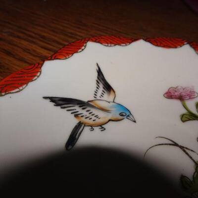 Sweet Little Bird Demitasse  cup & saucer, Sweet Sparrow