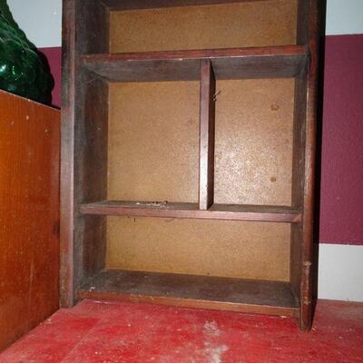 Small wood Knick Knack Shelf 18-24