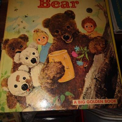 1967 Freddie Bear Book, A Big Golden Book 