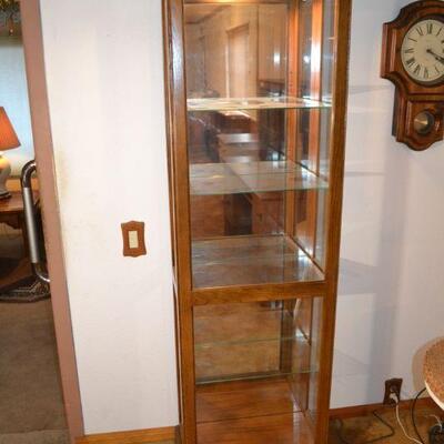 LOT 7 Lighted Display Cabinet